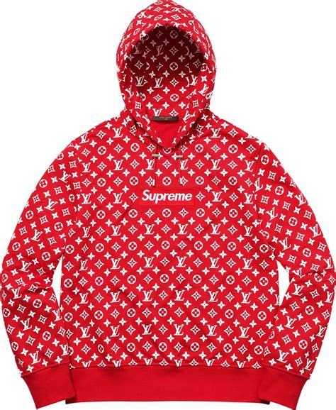 supreme collab louis vuitton hoodie|supreme x louis vuitton jacket.